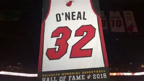 shaquille o'neal jersey retired